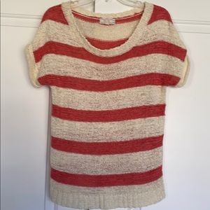 Women’s short sleeve sweater M